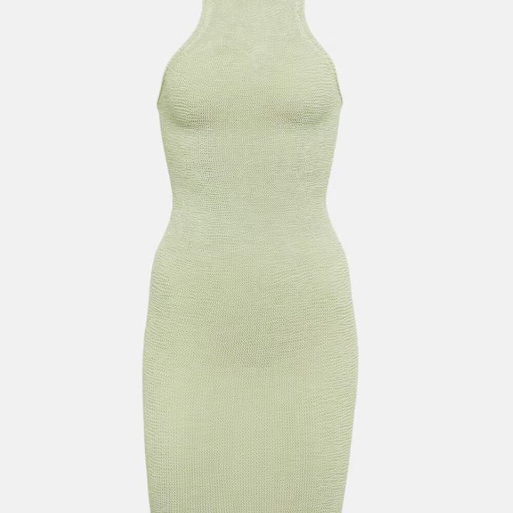 Hunza G Strapless Mint Dress